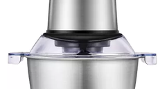 UB Tocator Electric Multifunctional  cu 2 Viteze din Inox pentru Carne Fructe si Legume Capacitate 3L