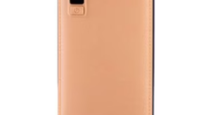 UB YB-01 baterie externa 20000 mAh cu 3 porturi USB, lanterna LED si afisaj LCD, maro