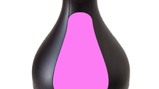 Umdificator / Difuzor de aroma LED 7 culori Maro inchis cu alb