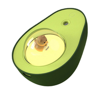 Umidificator AVOCADO 210ml 138x102x86mm portabil cu lumina de noapte - 1