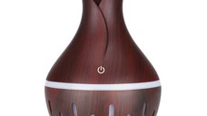 Umidificator de Aer 130ml LED DARK WOOD HUS 02-3 Difuzor