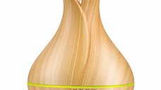 Umidificator de Aer 300ml LED LIGHT WOOD HUS 02-1 Difuzor