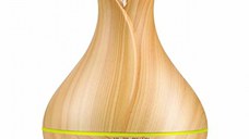 Umidificator de Aer 300ml LED LIGHT WOOD HUS 02-1 Difuzor