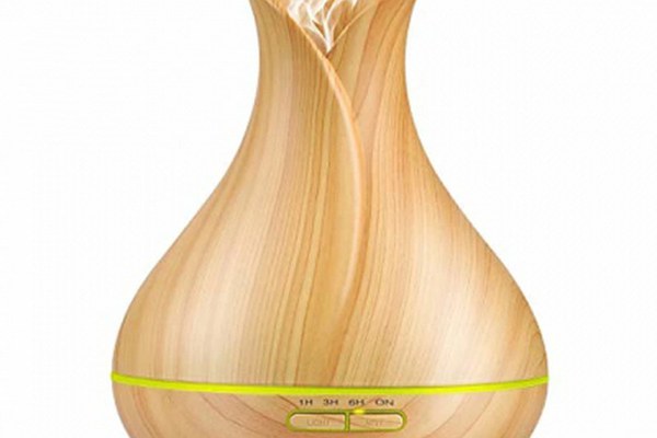 Umidificator de Aer 300ml LED LIGHT WOOD HUS 02-1 Difuzor