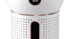 Umidificator incarcare USB 3 in 1 cu proiector cer instelat pulverizare silentioasa 650ml Alb