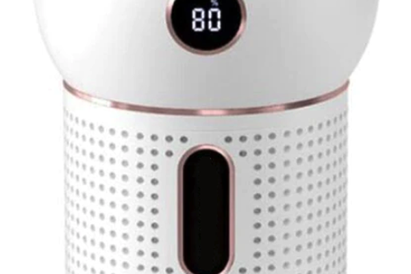Umidificator incarcare USB 3 in 1 cu proiector cer instelat pulverizare silentioasa 650ml Alb