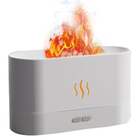 Umidificator Ultrasonic Cu Efect Flacara Silentios ALB - 1
