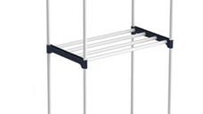 Uscator prosoape cu suport pentru incaltaminte 3 nivele portabil