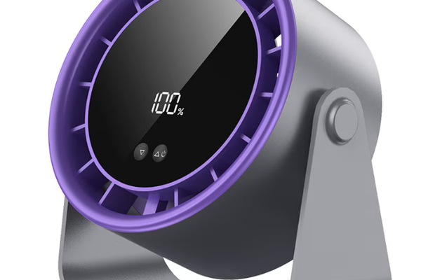 Ventilator 100 de viteze reglabile anulare zgomot incarcare tip C control tactil ecran digital inteligent