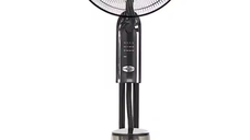 Ventilator cu umidificator 75W cu 3 viteze diametru 43 cm rezervor apa 3.2 litri oscilatie timer ultrasunete