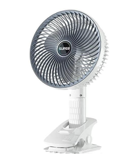 Ventilator de birou portabil cu clips reincarcabil silentios cu 3 viteze - 1