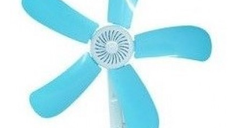 Ventilator de camera cu 5 palete si suport tip cleste
