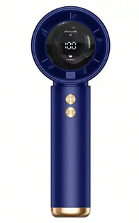 Ventilator de mana portabil cu display de mare viteza incarcare USB - 1