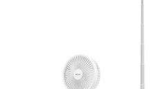 Ventilator de masa fara fir pliabil foarte silentios