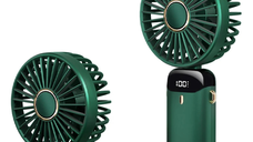 Ventilator portabil pliabil UB Mini cu USB si rotire de 90 grade