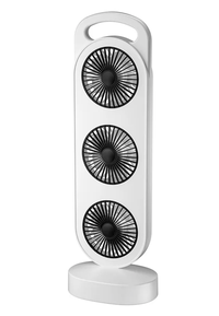 Ventilator puternic de birou reincarcabil cu design Triplu - 1