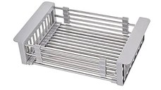 Vesela Multifunctionala Extensibila 30-44 x 21.5 x 9 cm Inox si Polipropilena
