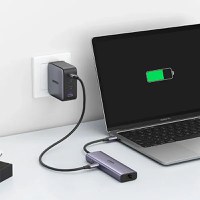 Adaptor multifunctional 7-in-1 UGREEN USB-C, 2 x USB 3.2, 1 x HDMI 4K, 1 x USB-C PD 100W, 1 x Ethernet 1Gbps, Gri - 5