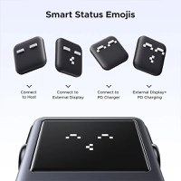 Adaptor multifunctional UGREEN 6-in-1 USB-C Hub CM888, 2 x USB A 3.2, 2 X USB C 3.2, 1 X USB C PD 100W, 1 X HDMI 4K, Gri - 9