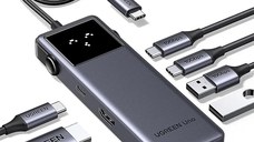 Adaptor multifunctional UGREEN 6-in-1 USB-C Hub CM888, 2 x USB A 3.2, 2 X USB C 3.2, 1 X USB C PD 100W, 1 X HDMI 4K, Gri
