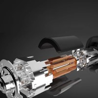 Aparat de tuns barba si parul Enchen Hunter ,Lame din titan si ceramica, Silentios, 45 minute autonomie, Argintiu - 8