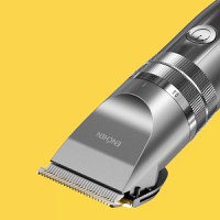 Aparat de tuns barba si parul Enchen Hunter ,Lame din titan si ceramica, Silentios, 45 minute autonomie, Argintiu - 10