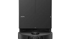 Aspirator robot cu mop MOVA E50 Ultra - 30000 Pa, 5200mAh, 200 min, MaxiReach™, statie inteligenta, Negru