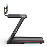 Banda de alergare YESOUL T3 Plus Treadmill, Black, inclinare 10%, pliere hidraulica, viteza max 14km/ora - 2
