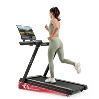 Banda de alergare YESOUL T3 Plus Treadmill, Black, inclinare 10%, pliere hidraulica, viteza max 14km/ora - 4