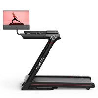 Banda de alergare YESOUL T3 Plus Treadmill, Black, inclinare 10%, pliere hidraulica, viteza max 14km/ora - 1