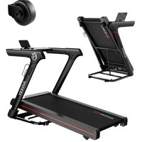 Banda de alergare YESOUL T3Pro Treadmill, inclinare 10%, Sistem Pliere, viteza maxima 14km/h, Kinomap / Ziwft - 3