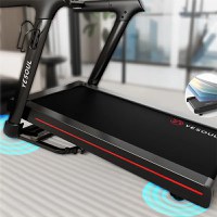 Banda de alergare YESOUL T3Pro Treadmill, inclinare 10%, Sistem Pliere, viteza maxima 14km/h, Kinomap / Ziwft - 5