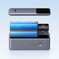 Baterie externa UGREEN 12000mAh 100W Fast Charging Power Bank PB724, 100W, Ecran digital LCD, Gri - 4