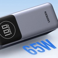 Baterie externa UGREEN 12000mAh 100W Fast Charging Power Bank PB724, 100W, Ecran digital LCD, Gri - 8