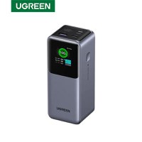 Baterie externa UGREEN 20000mAh 130W Fast Charging Power Bank PB721, 20000mAh, 130W, Ecran digital inteligent, Gri - 2