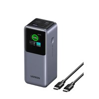 Baterie externa UGREEN 20000mAh 130W Fast Charging Power Bank PB721, 20000mAh, 130W, Ecran digital inteligent, Gri - 3