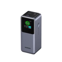 Baterie externa UGREEN 20000mAh 130W Fast Charging Power Bank PB721, 20000mAh, 130W, Ecran digital inteligent, Gri - 1