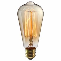 Bec smart cu filament Yeelight LED Filament Bulb ST64,E27, 6W, 500lm - 1