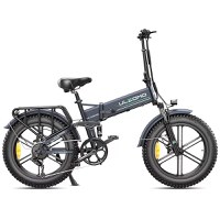 Bicicleta electrica pliabila Ulzomo Dunes 20 E-bike, 750W, 48V 16Ah, autonomie 120km, viteza maxima 40km/h**, Gray, 20'' - 1