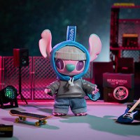 Breloc surpriza de plus MINISO, seria Disney Stitch GenZ Street Series-Vinyl Plush Pendant Blind Box, mai multe modele - 14