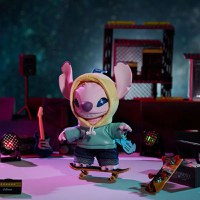 Breloc surpriza de plus MINISO, seria Disney Stitch GenZ Street Series-Vinyl Plush Pendant Blind Box, mai multe modele - 15