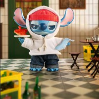 Breloc surpriza de plus MINISO, seria Disney Stitch GenZ Street Series-Vinyl Plush Pendant Blind Box, mai multe modele - 9