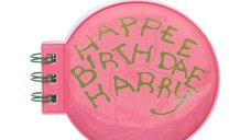 Caiet cu spirala MINISO, seria Harry Potter (Forma rotunda roz) (80 de coli)