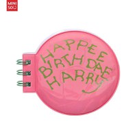 Caiet cu spirala MINISO, seria Harry Potter (Forma rotunda roz) (80 de coli) - 2