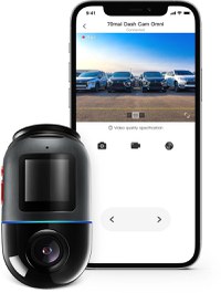 Camera auto 70mai Omni 360 Dash Cam, filmare 360⁰, 128GB, detectie AI miscare, GPS&ADAS, control vocal, X200 - 3