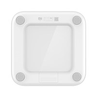 Cantar inteligent Xiaomi Mi Smart Scale 2, 150 kg, Bluetooth, Sticla securizata, Alb - 3