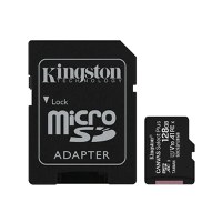 Card memorie KINGSTON 128GB Canvas Select Plus cu adaptorSD, MicroSDTM HC UHS-I, Clasa 10, V10, UHS-I U1, performanta Android A1 - 2