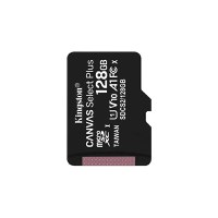 Card memorie KINGSTON 128GB Canvas Select Plus, SD adaptor, MicroSDTM HC UHS-I, Clasa 10, V10, UHS-I U1, performanta Android A1 - 2