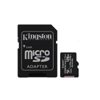 Card memorie KINGSTON 128GB Canvas Select Plus, SD adaptor, MicroSDTM HC UHS-I, Clasa 10, V10, UHS-I U1, performanta Android A1 - 1