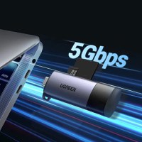 Cititor de carduri UGREEN CM185 USB-C/USB-A Card Reader - 7